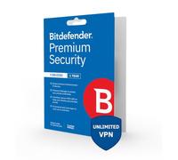 Bitdefender Premium Security Individual 2026 | 5 Devices | 1 year Subscription | Activation Code by Post
