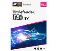 BITDEFENDER TOTAL SECURITY 2025 FOR 10 DEVICES - 2 YEARS COVER