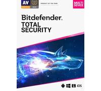 Bitdefender Total Security (3 Devices, 1 Year) - PC, Android, Mac, iOS - Key EUROPE