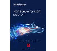 Bitdefender XDR Sensor for MDR (Add-On) Productivity Apps 1 Year 50 - 99 User(s)