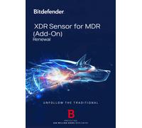 Bitdefender XDR Sensor for MDR (Add-On) - Renewal Productivity Apps 1 Year 50 - 99 User(s)