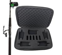 Bite Alarm Storage - Shockproof Protective Organizer | Hard Shell Storage Case for Outdoor Saltwater River Lake Pond Vacation Family Night Morning Road Trip