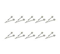 bite alarms for fishing poles,10PCS Fishing Rod Alarm Clip Bell Crocodile Bell Sea Rod Alarm Fishing Outdoor Accessory Bite Hook Double Spring Type Clip