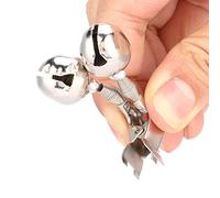 bite alarms for fishing poles， Fishing Alarm Bells, Stainless Steel Double Fishing Rod Alarm, Dual Alert Bells, Portable Fishing Accessories, Bait AlarmRod Clip Tip for Sea Boat Fishing