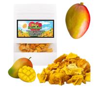Bite & Delight 200g Freeze-Dried Mango Sweet Thick Crispy Healthy Snack No Added Sugar Resealable Doypack