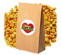 Bite & Delight 25kg Yellow Split Peas - Peeled, Halved Pisum Sativum, High Fiber Legumes for Soups, Purees, Pâtés, and Stews, Vegetarian & Vegan