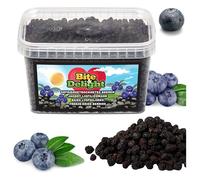 Bite & Delight 300g Freeze-Dried Blueberries Crispy Sweet Healthy Perfect Snack No Additives Resealable Bucket