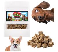 Bite & Delight Cod Meat Cubes for Dogs - 5000g High-Protein & Omega-3 Dog Treats - 98% Pure Cod - Healthy & Natural Fish Snack for All Breeds - Grain-Free & Easily Digestible