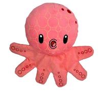Bite Force Deep Sea Tough Plush Toy for Dogs - Built with Kevlar, Multi-Layered with Reinforced Seams, Durable Dog Toy. Squeaker for Interactive Play. Ideal for Strong Chewers (Octopus)