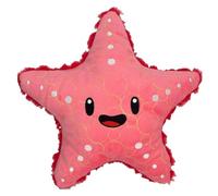 Bite Force Deep Sea Tough Plush Toy for Dogs - Built with Kevlar, Multi-Layered with Reinforced Seams, Durable Dog Toy. Squeaker for Interactive Play. Ideal for Strong Chewers (Starfish)