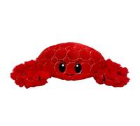 Bite Force Deep Sea Tough Plush Toy for Dogs - Built with Kevlar, Multi-Layered with Reinforced Seams, Durable Dog Toy. Squeaker for Interactive Play. Ideal for Strong Chewers (Crab)