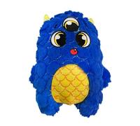 Bite Force - Durable & Strong Dog Toy Blue Furocious Frank Monster with Squeaker, Kevlar-Reinforced Seams for Aggressive chewers.