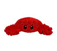 Bite Force Tough Plush Crab Dog Toy - One Size