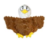 Bite Force Wildlife Tough Plush Toy for Dogs - Built with Kevlar, Multi-Layered with Reinforced Seams, Durable Dog Toy. Squeaker for Interactive Play. Ideal for Strong Chewers (Eagle)