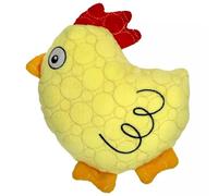 Bite Force Wildlife Tough Plush Toy for Dogs - Built with Kevlar, Multi-Layered with Reinforced Seams, Durable Dog Toy. Squeaker for Interactive Play. Ideal for Strong Chewers (Chicken)