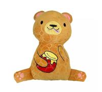 Bite Force Wildlife Tough Plush Toy for Dogs - Built with Kevlar, Multi-Layered with Reinforced Seams, Durable Dog Toy. Squeaker for Interactive Play. Ideal for Strong Chewers (Bear)