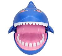 Bite Game, ABS Biting Finger Game with Light and Laughter, Random Snap Tooth Action, Smooth Edge Design, 2 AA Battery Powered Party Toy for Kids Family Friends