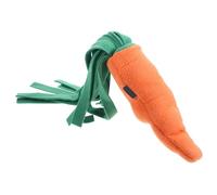 Bite Resistant Carrot Dog Chew for Interactive Play Oxford Cloth Orange