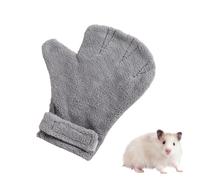 Bite Resistant Gloves, Adjustable Hamster Glove Bite Proof Animal Handling Gloves for Small Animals Bathing