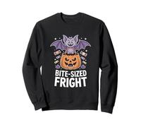 Bite Sized Fright Halloween Sweatshirt
