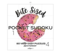 Bite Sized-Pocket Sudoku: 80 Very Easy Puzzles-4x4 format Vol. 1: For Sudoku Beginners, Kids, or Anyone who wants Brain Training On-the-Go