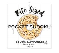 Bite Sized-Pocket Sudoku: 80 Very Easy Puzzles-4x4 format Vol. 2: For Sudoku Beginners, Kids, or Anyone who wants Brain Training On-the-Go