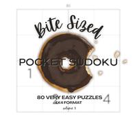 Bite Sized-Pocket Sudoku: 80 Very Easy Puzzles-4x4 format Vol. 3: For Sudoku Beginners, Kids, or Anyone who wants Brain Training On-the-Go