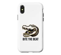 Bite The Beat Hip Hop Graphic Tees Men Women Old School Case for iPhone X/XS