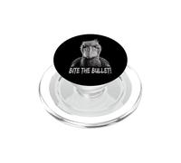 Bite The Bullet Shoebill Stork Humor PopSockets PopGrip for MagSafe