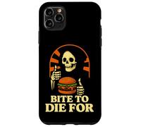 Bite to Die For Burger Grim Reaper Humor Case for iPhone 11 Pro Max