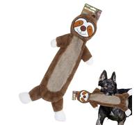 Bite Toy for Puppies, Dog Toy for Aggressive Chewers - Enrichment Game for Large Dogs | Plush Puppy Teeth Aid Treat Dispenser Not Filled with Sound for Interactive Fun Bite