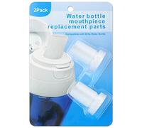 Bite Valve Replacement Compatible with Brita Water Bottle, White Silicone Water Bottles Mouthpiece Replacement Bite Valve for Brita Bottle, Water Bottle Accessories (Pack of 2)