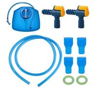 Bite Valve Replacement Kit, Accessory for Soft Silicone, Hydration Packages, Leak-Resistant Easy Atach Drinking Mouthpiece, Water Bubble Valve Set for Sports, Gym, Cycling, Adventure, Hiking