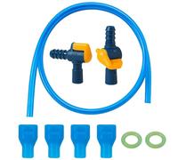 Bite Valve, Water Bladder Tube Nozzle, Soft Bite Valve Set Water Bladder Replacement for Sports Gym Cycling Adventure Hiking Travel School Camping