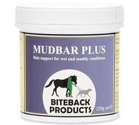 Biteback Products Mudbar Plus Equine Barrier Cream For Horses - Water-Resistant Protective Shield & Silver Formula - 250g