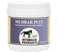 Biteback Products Mudbar Plus Equine Barrier Cream For Horses - Water-Resistant Protective Shield & Silver Formula - 500g