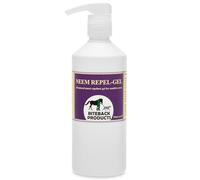 Biteback Products 'Neem Repel Gel'™ - Genuine Fly Repellent, Effective Horse Fly & Midge Protection, Lemon Eucalyptus & Neem Formula, Skin-Friendly for Sensitive Areas - 500ml