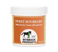 Biteback Products 'Sweet Sun Relief' - SPF30+ Midge Barrier Cream for Horses, Premium Sun Protection, Soothing Skin Cream for Itchy and Hot Conditions, Essential Horse Care - 250g