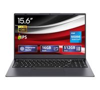 BiTECOOL N5095 Quad-Core, 16GB RAM 512GB SSD, FHD IPS Display, Dual Band WiFi 2.4/5GHz, Bluetooth 4.2, Backlit Keyboard and Fingerprint