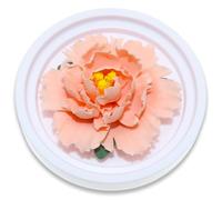 BITEYI Aroma Diffuser Passive Aromatherapy Diffuser Ceramic Flower Essential Oil Diffuser for Office,Dresser and Bedrooms (Orange)