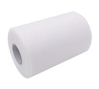 BITFLY 6 Inch x 91.4m (300FT) Tulle Roll Spool Crochet Tube Top Tutu Party Wraping Crafts Bridal Bow Skirt Dress Wedding Decor Sewing Crafts Fabric Party Decoration Bow Ribbon Table Sashes
