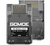 BITFUNX GCMCE - GameCube memory card flipper mce Wii NGC with 8gb sd card (black)