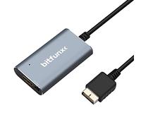 BITFUNX PS2/PS1 HDMI Adapter - Built in RGB to YPbPr Switch, Plug & Play Video Game Adapter with No Lag, HDMI Converter for PS2/PS1 Console