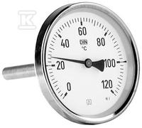 BITH100 Thermometer 120C/40MM Axial 63811