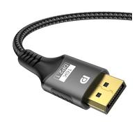 BITHAI 16K DisplayPort 2.1 Cable DP 2.0 Cable 16K@60Hz, 10K@60Hz, 8K@120Hz, 4K@240Hz 165Hz 144Hz 80Gbps HDR10 HDCP DSC 1.2a FreeSync G-Sync Display Port 2.1 Cord for Gaming Monitor (10ft)