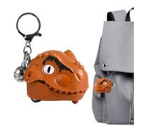 Biting Finger Dinosaurs Toy,Dinosaur Head Finger-biting Car Keychain, Funny Backpack Charm, For 3+ Year Old Kids Birthday Gift dinos Party Gift Decorate For Kids Easter Eggs Filler