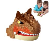 Biting Hand Trick Toy Dinosaur Interaction, Pressing Teeth, Trick Toys | Bite Game Dentist Bite Trick Interactive Hand-Eye Coordination for Friends Gathering Party, Friends Party, Kids, Adults