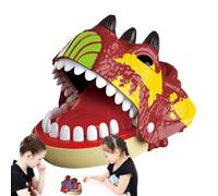 Biting Hand Trick Toy Pressing Teeth Dinosaur Interaction | Tricky Dentist Bite Trick Interactive Hand-Eye Coordination for Friends Gathering Party, Friends Party, Kids, Adults