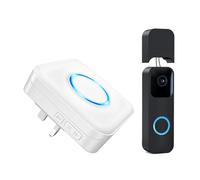 BITIWEND Wireless Doorbell Extender for Blink Video Doorbell 1st & 2nd Gen, Wired Doorbell to Wireless, for Hardwired Mode Only, 656FT Long-Range Signal Reception - 1 Receiver