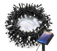 bitjam Solar Lights Outdoor Garden String, 6M/20FT 60 LED Solar Fairy Light